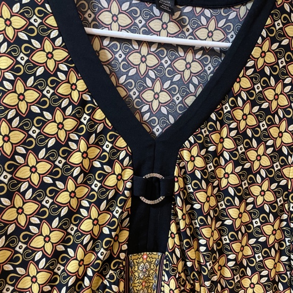 Women XL Gorgeous Boho 60’s inspired Pullover Dress - Picture 4 of 6